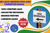 I will provide b2b lead generation for any industry per day 500 lead