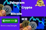 I will do crypto telegram bitcoin ico forex marketing and telegram group growth