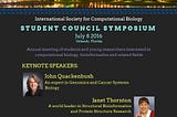 Student Council Symposium 2016 @ISMB16