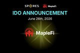 Unlock On-Chain Intelligence: MapleFi AIONEX IDO on Spores Launchpad!