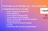 Using English SDK in PySpark