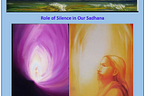 Role of Silence in Sadhana