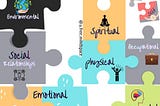 Your life comprises 8 puzzle pieces of holistic wellness: spiritual, emotional, mental, physical…