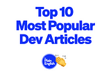 The 10 Most Popular Programming Articles (February 2022)