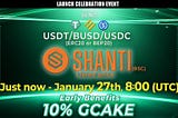 SHANTI LAUNCH EVENT!!!