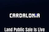 Cardalonia Land Public Sale Is Live!