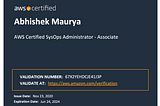 Resources to use for the AWS Certified SysOps Administrator - Associate Exam