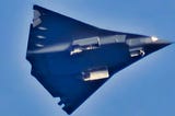 A flying symbol of industrial might