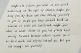 Maybe the future you want is not worth mentioning in the eyes of others, maybe you keep falling…