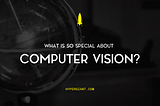 What Is So Special about Computer Vision?