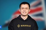 A photo of the CEO of Binance, Changpeng Zhao