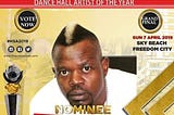 DANCEHALL ARTIST OF THE YEAR. VOTE MAFIA1TORNADO