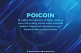 #Poicoin is creating a platform to elevate the African Cryptosphere via training, education and…