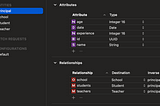 Entity Relationships in Core Data