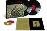 Throwing Copper 25th Anniversary Edition with 2 vinyl records and 2 CDs