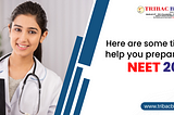 Here are some tips to help you prepare for NEET 2023