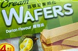 The Unbearable Durian Wafer, or The Art of Losing a Fight against a Fruit