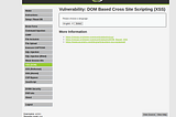 Exploiting Vulnerabilities in DVWA using DOM-Based Cross-Site Scripting