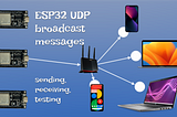 ESP-IDF — ESP32 UDP broadcasts messages through the Wi-Fi