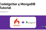 CodeIgniter 4 MongoDB Tutorial