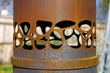 A garden sized biochar maker designed with biomimicry in mind