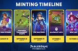 Fableborne Primordials: An Updated Minting Timeline