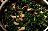 Side Dish — Greens — Sauteed Kale with Apples