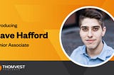 Welcoming Dave Hafford to the Team