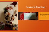 Season`s Greetings