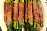 Asparagus Wrapped in Crisp Prosciutto — Appetizers