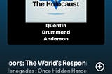 Righteous Renegades: Once Hidden Heroes of The Holocaust