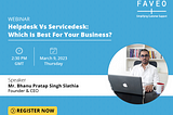 Helpdesk Vs Servicedesk: Which is the best for your business?