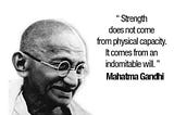 Mahatma Gandhi