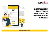KYC Canada — Compliance Software