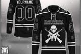 Score a Legacy: Dive into the Iron Maiden A Matter of Life and Death Black Hockey Jersey