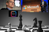 Apple has made the first move, but the checkmate could be given by Microsoft.