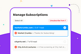 Twobird tips: instantly unsubscribe from unwanted newsletters