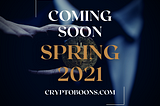 Get ready, Crypto Boons is coming soon.