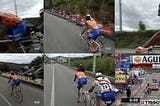 Del primer jersey de líder, dos victorias de etapa y primeros éxitos como pro, de Biagio Conte en…