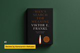 Man’s search for meaning. Victor E. Frankl