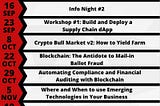 MU Blockchain: Semester Plans