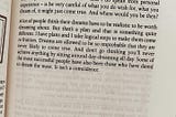 An excerpt from a book titled, “The Rules of Life” authored by Richard Templar