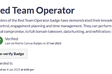 Certified Red Team Operator (CRTO) — Review 2025