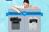 Should I Get a Black & White or a Color Printer for My Office Space?