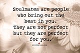 The Myth of a Soulmate