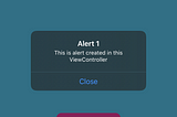 Showing alerts in your iOS Apps