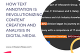 How Text Annotation is Revolutionizing Content Creation and Analysis in Digital Media!