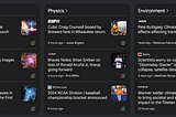 The Physics of Sports