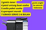 Distributor Resmi Mesin FotoCopy Konica Minolta Bizhub 554e,Loksumawe Banda Sakti