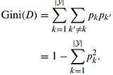 Gini Index in CART